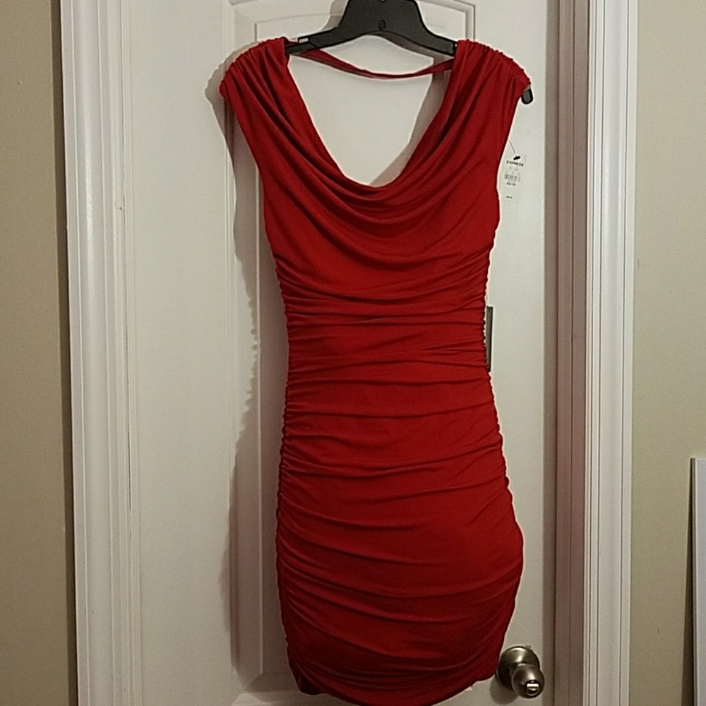Express tight fitting dress